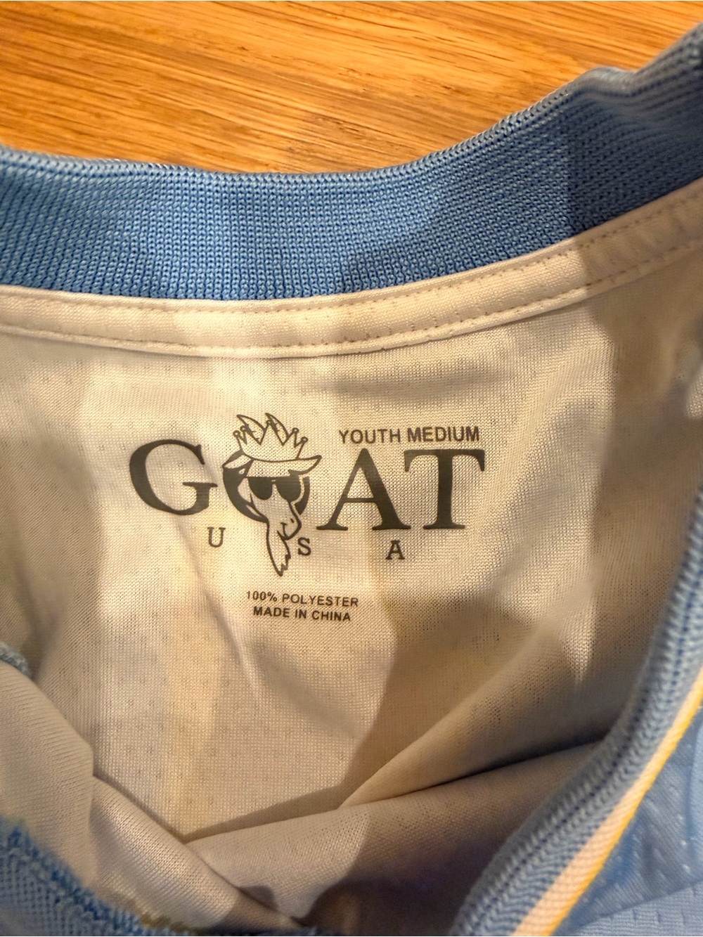 GOAT USA Basketball jersey- size youth medium - Picture 3 of 4